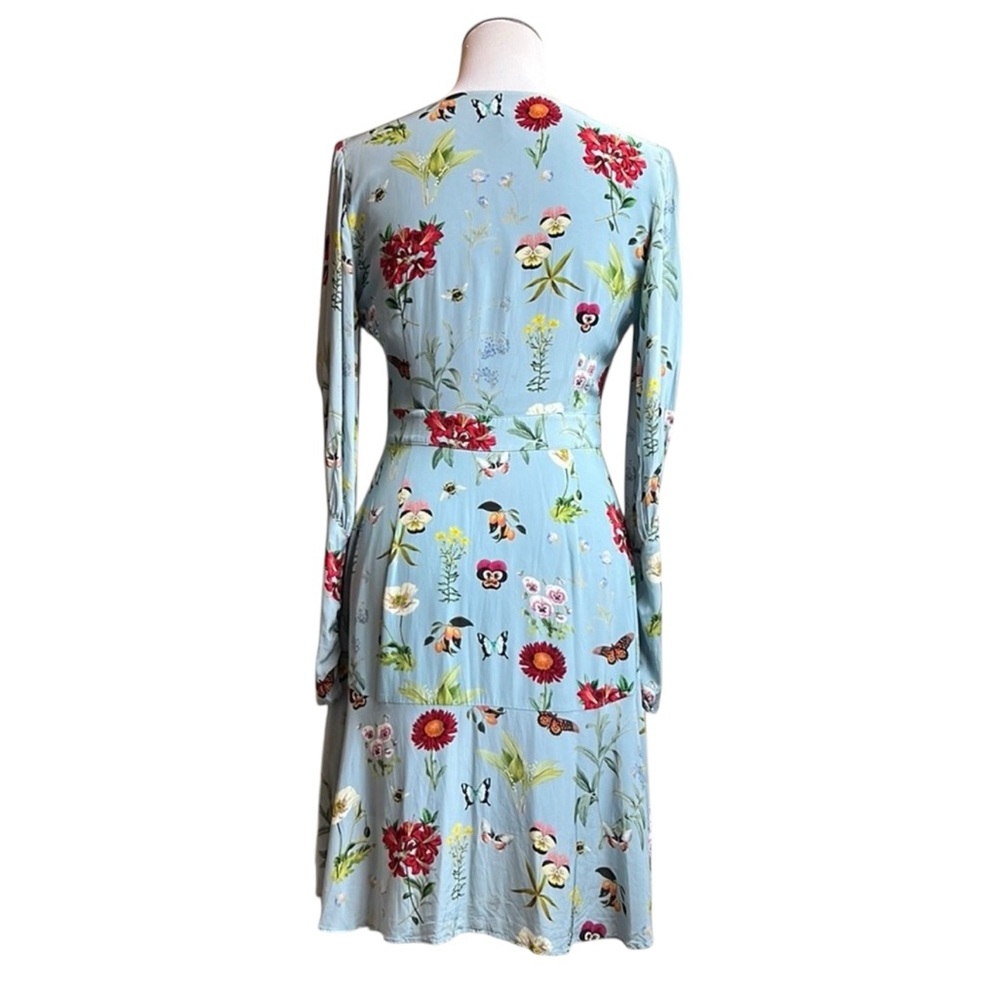 Joie Blue Long Sleeve V-Neck - Picture 9 of 14